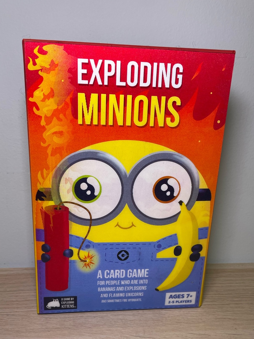 Exploding Minions Card Game by Exploding Kittens Family Friendly Party Game